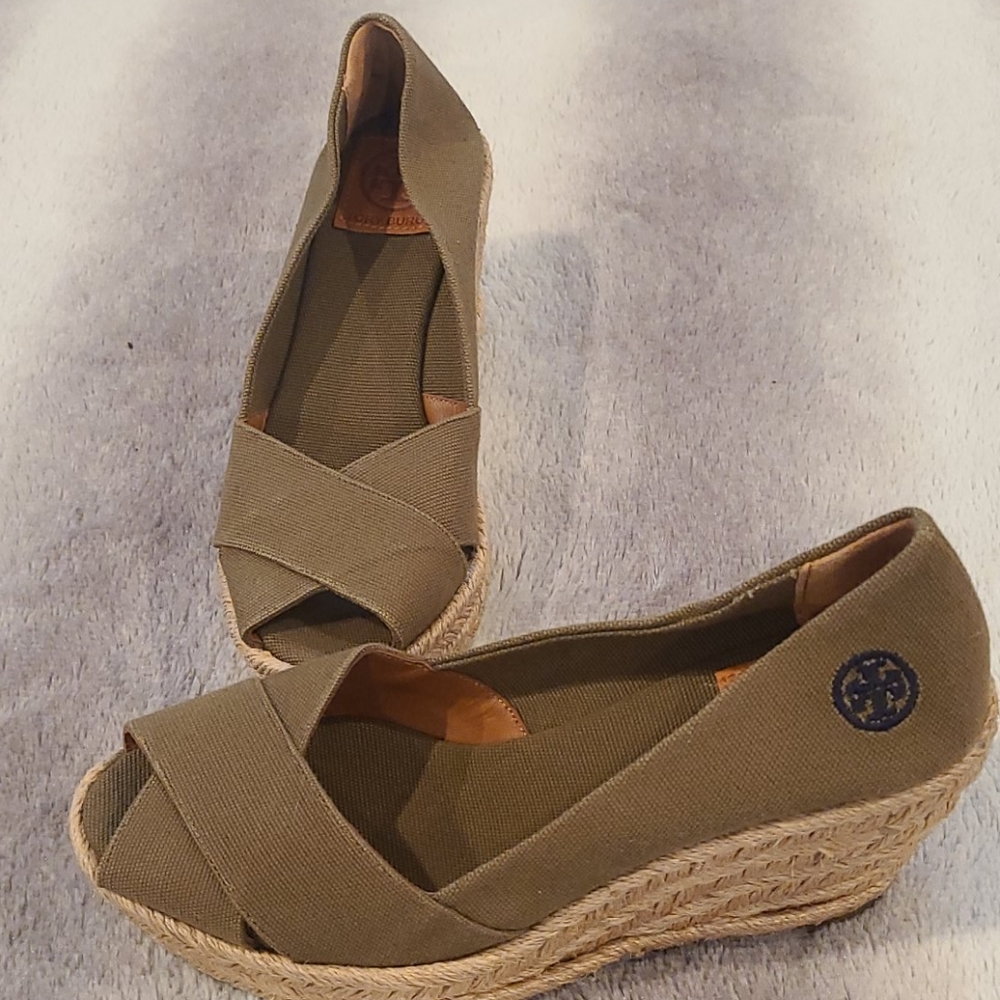 Tory Burch Wedge Espadrilles